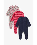 MOTHERCARE šliaužtinukas ilgomis rankovėmis, 3 vnt., ZC321
