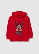 OVS džemperis su gobtuvu, raudonas, 140 cm, 002158195