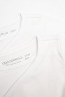 COCCODRILLO smėlinukas  BASIC UNDERWEAR, baltas, ZC1413601BAU-001