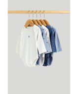 MOTHERCARE smėlinukas ilgomis rankovėmis 5 vnt., AW56401