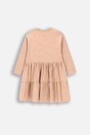 COCCODRILLO suknelė MYSTIC NATURE GIRL KIDS, smėlio spalvos, ZC4129101MGK-002-122, 122 cm