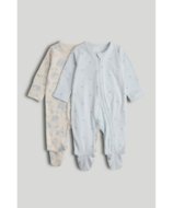 MOTHERCARE šliaužtinukas ilgomis rankovėmis 2 vnt., AV59201 cm