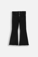 COCCODRILLO kelnės JEANS COLLECTION GIRL, juodos, ZC5123108JCG-021-146, 146 cm