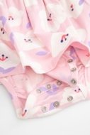 COCCODRILLO smėlinukas ilgomis rankovėmis HAPPY RETRO GIRL NEWBORN, rožinis, WC5112801HGN-033-080, 80 cm