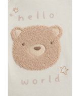 MOTHERCARE šliaužtinukas ilgomis rankovėmis ir kepurė, AW61401 62 cm