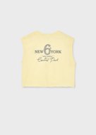 MAYORAL marškinėliai be rankovių, vanilla, 6.014-93, 152  cm