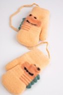 COCCODRILLO pirštuotos pirštinės ACCESSORIES WINTER BOY, honey, ZC4360104AWB-026-S, S cm