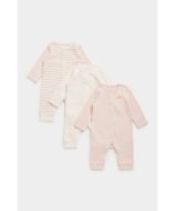 MOTHERCARE šliaužtinukas ilgomis rankovėmis 3 vnt., FC106