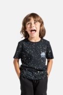 COCCODRILLO marškinėliai WORLD OF PIXEL BOY KIDS, juodi, ZC4143201WBK-021-122, 122 cm