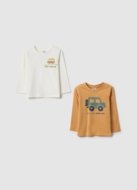 OVS marškinėliai ilgomis rankovėmis, 74 cm, 002556910