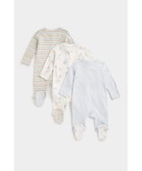 MOTHERCARE šliaužtinukas ilgomis rankovėmis, 3 vnt., CB758