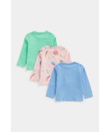 MOTHERCARE marškinėliai ilgomis rankovėmis, 3 vnt., CA274