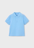 MAYORAL polo marškinėliai trumpomis rankovėmis, sky blue, 150-15, 128  cm