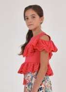 MAYORAL palaidinė be rankovių 8D, carmine red, 6195-77