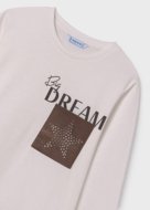 MAYORAL marškiniai ilgomis rankovėmis 8G, natural, 7.017-36, 167 cm