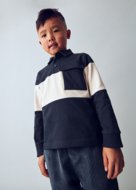 MAYORAL polo marškinėliai ilgomis rankovėmis, navy, 4.121-19, 10 cm