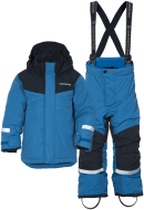 DIDRIKSONS žieminis lauko komplektas (striukė ir kelnės) SKARE, mėlynas, 130 cm, 504342-482