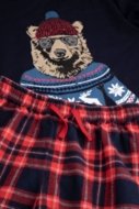 COCCODRILLO pižama PYJAMAS, tamsiai mėlyna, ZC4448109PJS-015-164, 164/170 cm