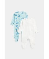 MOTHERCARE šliaužtinukas ilgomis rankovėmis 2 vnt., FC025