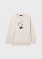 MAYORAL džemperis su gobtuvu, hemp, 6.412-59, 140 cm