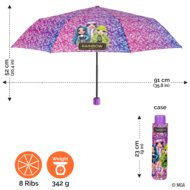 PERLETTI mini skėtis Rainbow High 50/8, 75422