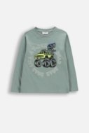 COCCODRILLO marškinėliai ilgomis rankovėmis, žali, cm