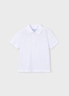 MAYORAL polo marškinėliai trumpomis rankovėmis, white, 150-16, 140 cm