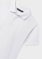 MAYORAL polo marškinėliai trumpomis rankovėmis, white, 890-72, 152  cm