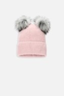 COCCODRILLO kepurė ACCESSORIES WINTER GIRL, rožinė, ZC3364304AWG-007
