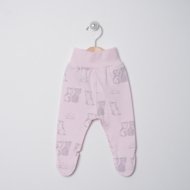 VILAURITA kelnės kūdikiui išvirkščiomis siūlėmis NIMI, rožinės, art 1145, 56 cm