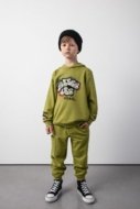COCCODRILLO džemperis SPORTS BOY KIDS, žalias, ZC5132301SBK-012-104, 104 cm