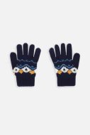 COCCODRILLO pirštuotos pirštinės ACCESSORIES WINTER BOY, multicoloured, ZC3360308AWB-022