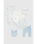 MOTHERCARE 8 dalių komplektas kūdikiui, IF296 74