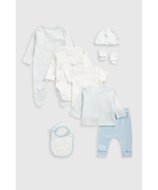 MOTHERCARE 8 dalių komplektas kūdikiui, IF296 74