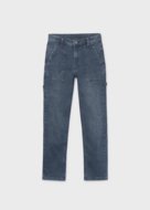 MAYORAL kelnės, blue black, 7.558-24