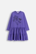 COCCODRILLO suknelė RAVE GIRL KIDS, violetinė, ZC5129102RGK-016-104, 104 cm