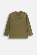 COCCODRILLO marškinėliai GRUNGE SWAMP BOY JUNIOR, žali, ZC4143101GBJ-011-164, 164 cm