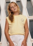 MAYORAL marškinėliai be rankovių, vanilla, 6.014-93, 152  cm