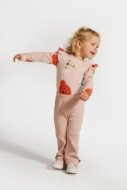 COCCODRILLO smėlinukas CUTE GIRL NEWBORN, powder pink, ZC4112102CGN-033-086, 86 cm