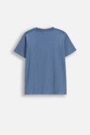 COCCODRILLO marškinėliai trumpomis rankovėmis, mėlyni, WC6143211VBA-014-122, 122 cm