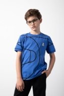 COCCODRILLO marškinėliai ACADEMY BOY JUNIOR, mėlyni, cm