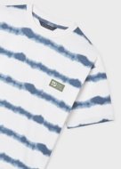 MAYORAL marškinėliai trumpomis rankovėmis, cream-blue, 6.039-43, 157  cm