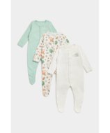 MOTHERCARE šliaužtinukas ilgomis rankovėmis 3 vnt., FC147