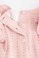 COCCODRILLO suknelė CUTE GIRL NEWBORN, powder pink, ZC4129401CGN-033-086, 86 cm