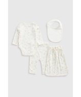 MOTHERCARE 4 dalių komplektas kūdikiui, IF276 62