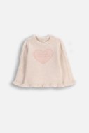 COCCODRILLO megztinis HAPPY PUPPY GIRL NEWBORN, kreminės, ZC5172101HGN-002-086, 86 cm