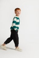 COCCODRILLO marškinėliai ilgomis rankovėmis ACADEMY BOY KIDS, žali, ZC4143101ABK-011-122, 122 cm