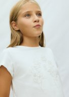 MAYORAL marškinėliai trumpomis rankovėmis, natural, 6.002-91, 152  cm