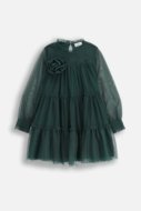 COCCODRILLO suknelė, žalia, ZC5128105EJG-011-152, 152 cm