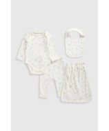 MOTHERCARE 4 dalių komplektas kūdikiui, IF276 62